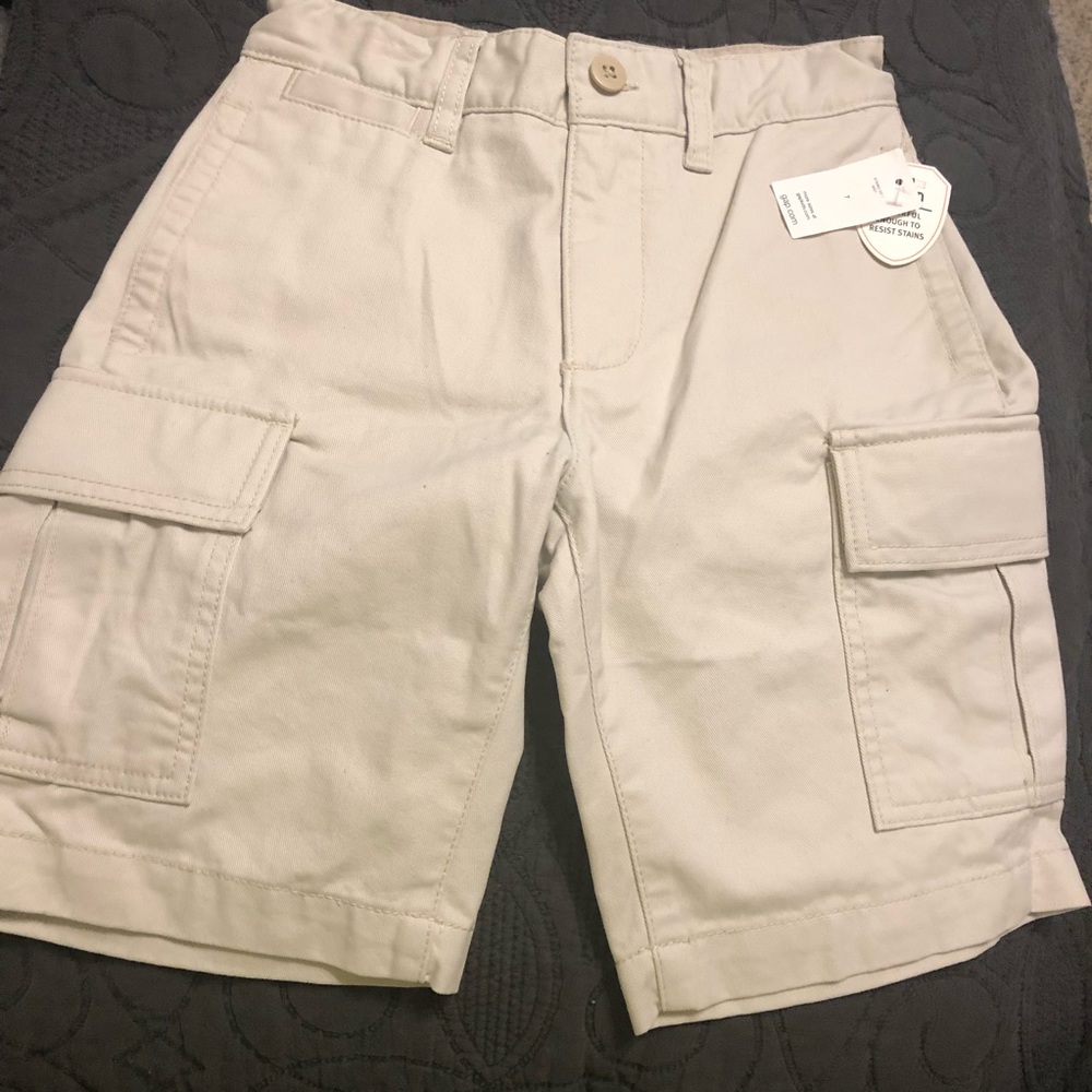 Gap Shield Boys Khaki Shorts, 7